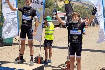 El CC Piconera copa podio en el I Circuito Barranco de Telde/TA.